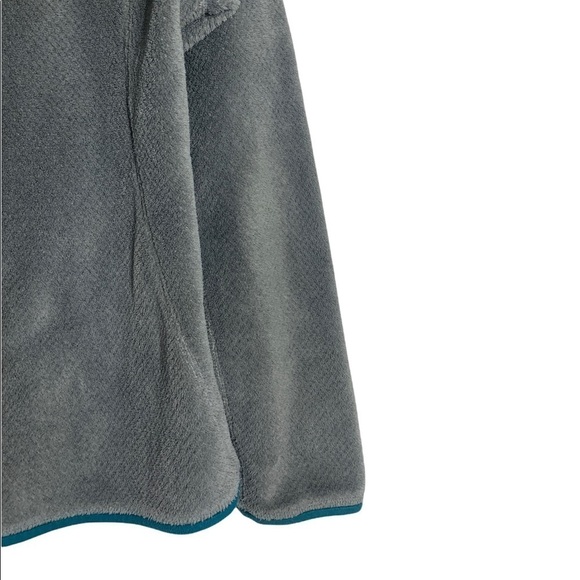 Patagonia Grey Teal Re-tool Snap-T Pullover Soft Fleece Blue Green - Picture 9 of 11